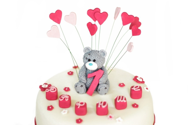 Тортик на годик для Вареньки