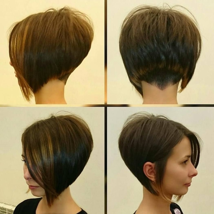 Боб с высоким затылком