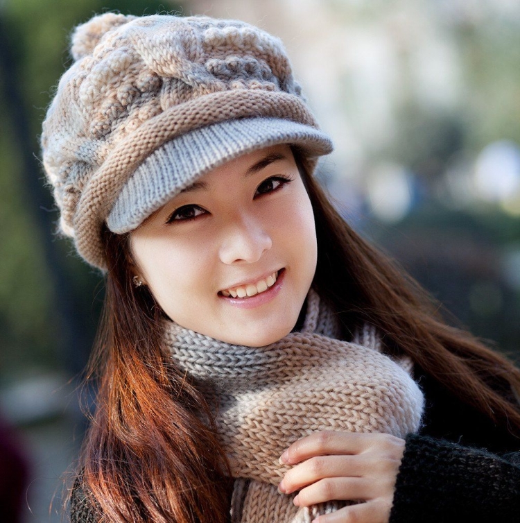 Вязаные Кепки для женщин