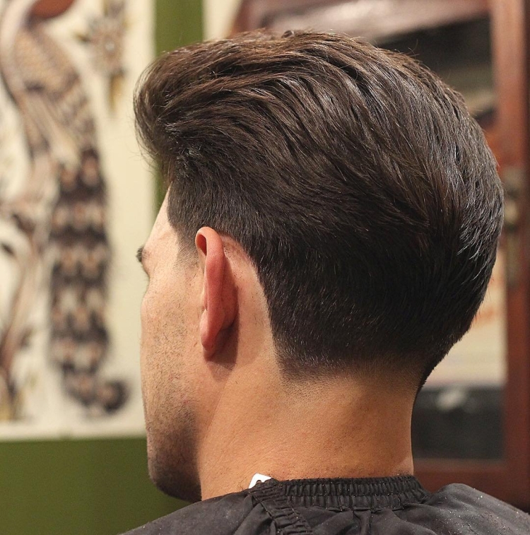 Мужские стрижки затылок
