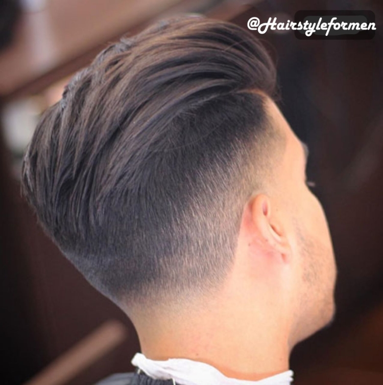 Фейд андеркат сзади