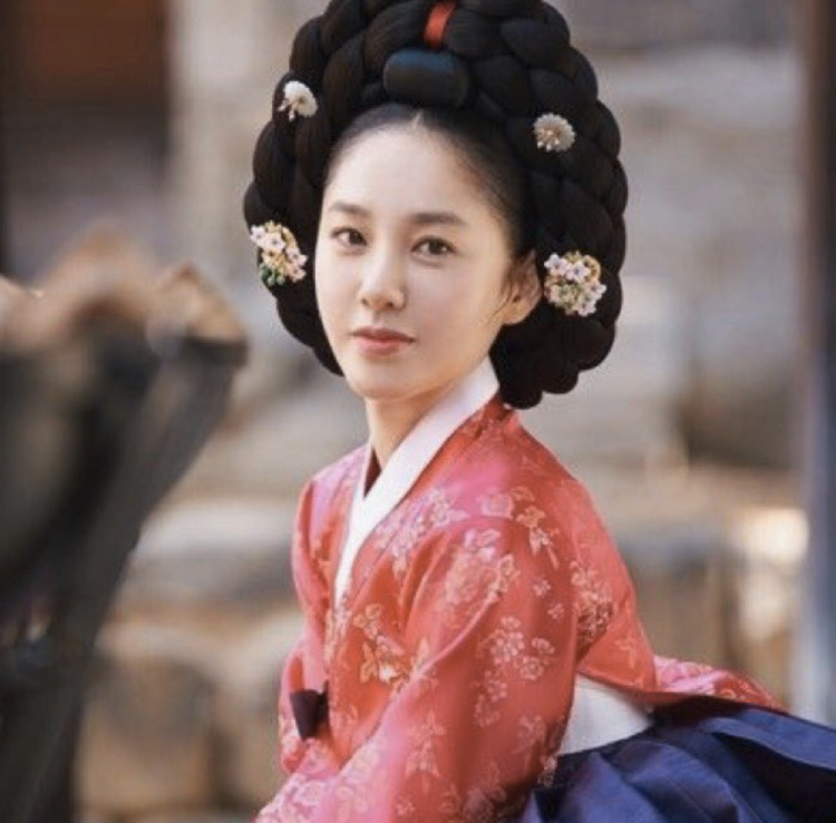 Традиционная корейская прическа у женщин