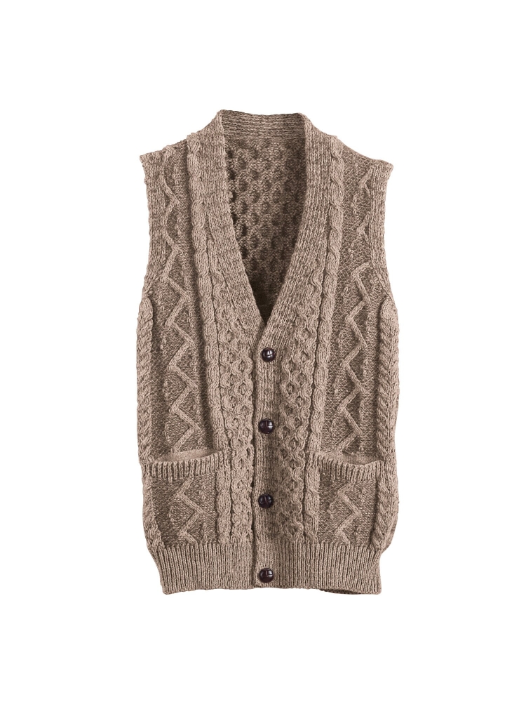 Жилетка на пуговицах