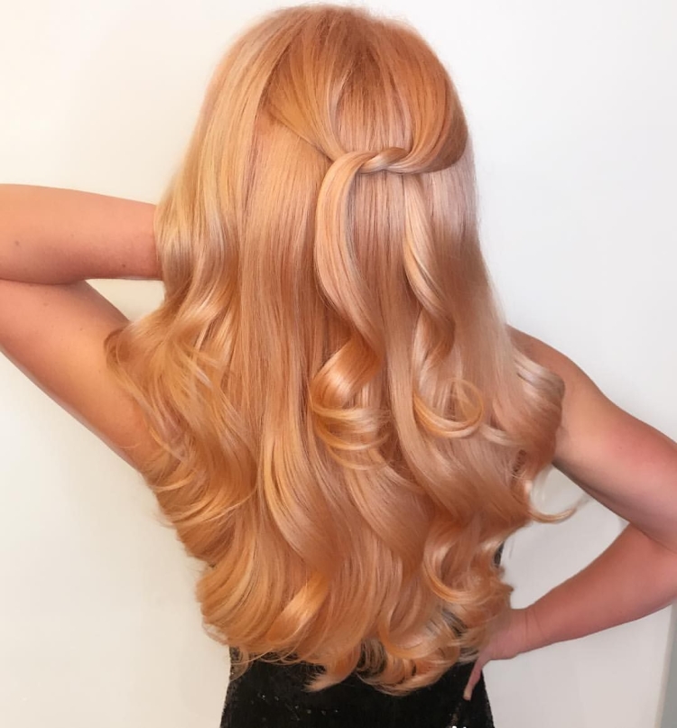 Персиковый блонд