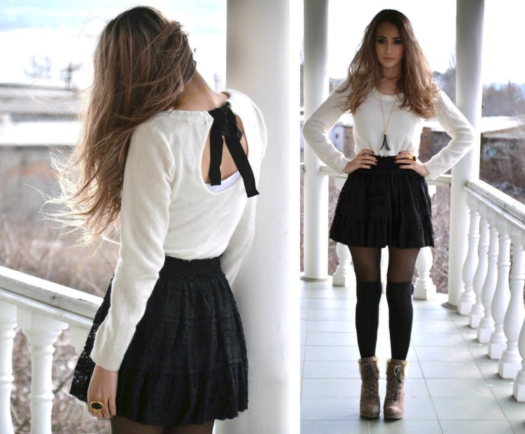 Красивый школьный лук