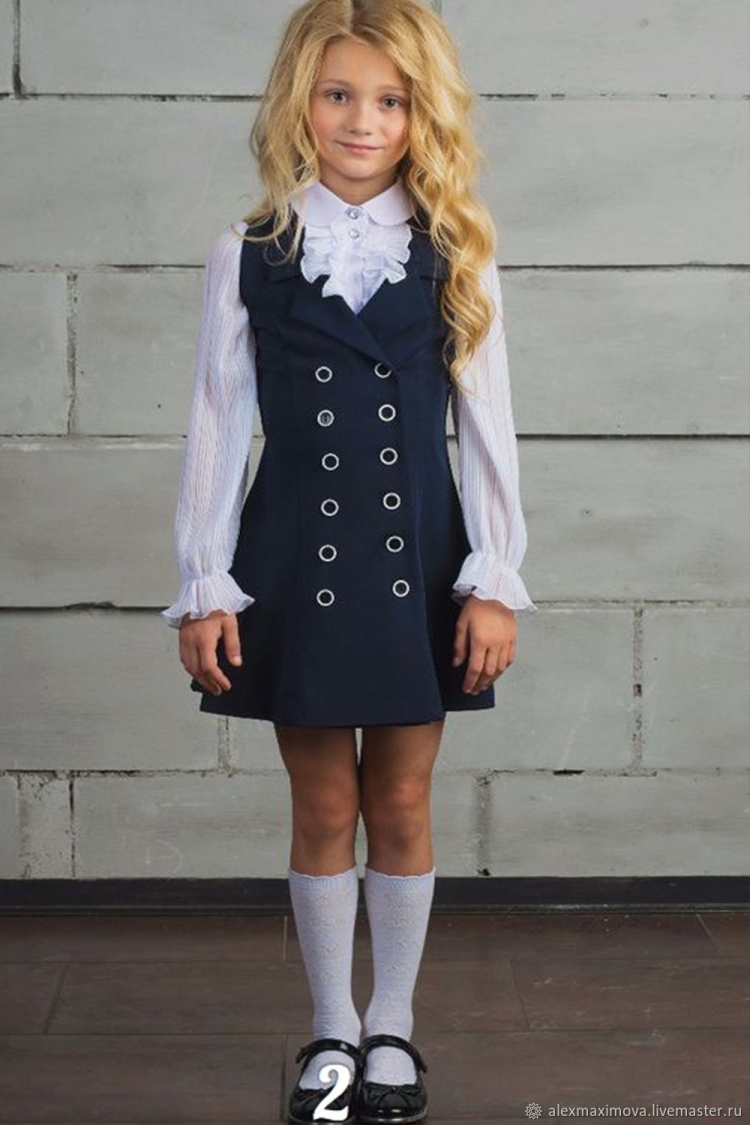 Школьные платья для первоклашек