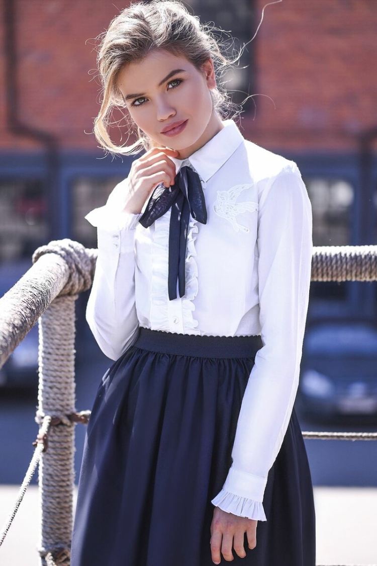 Модная Школьная одежда для девочек