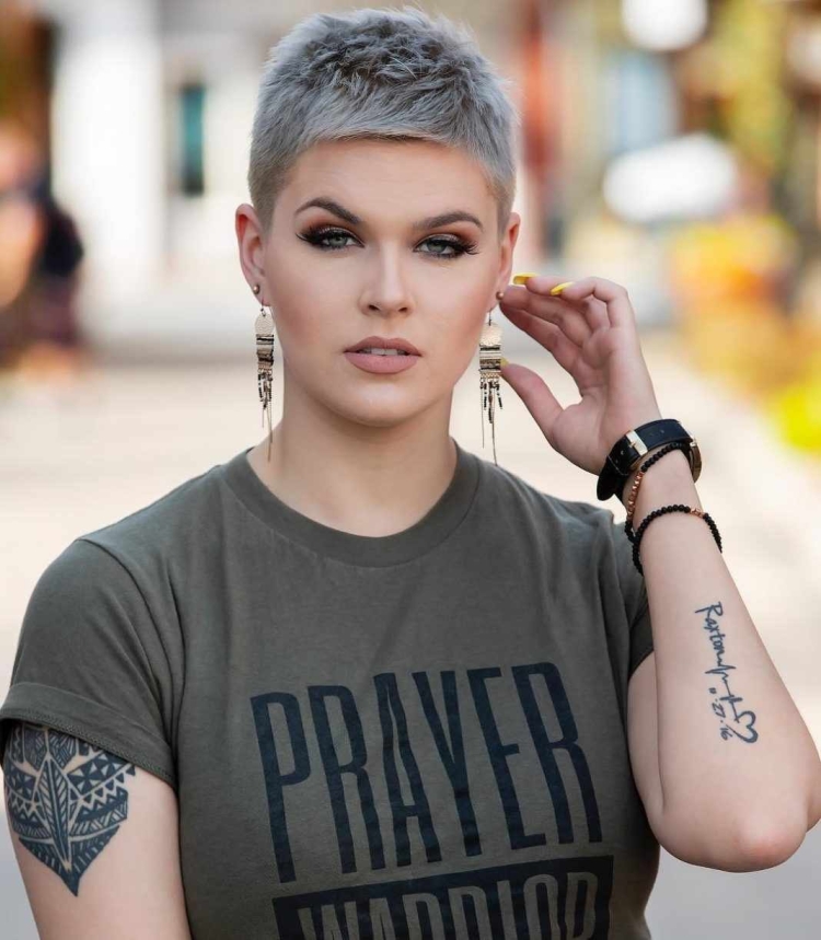 Стрижка кроп для женщин