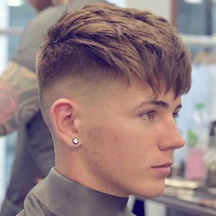 Стрижка фейд мужская