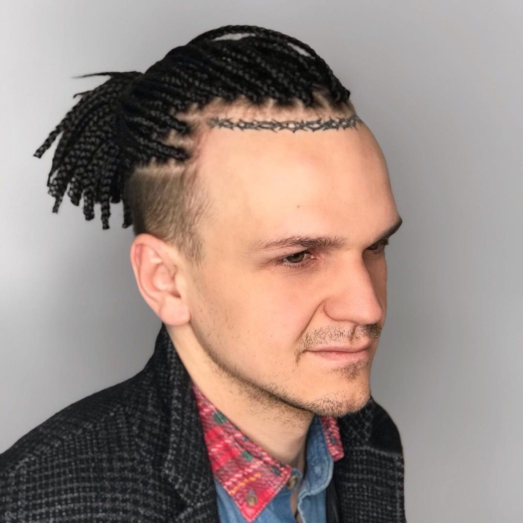 Косички мужские