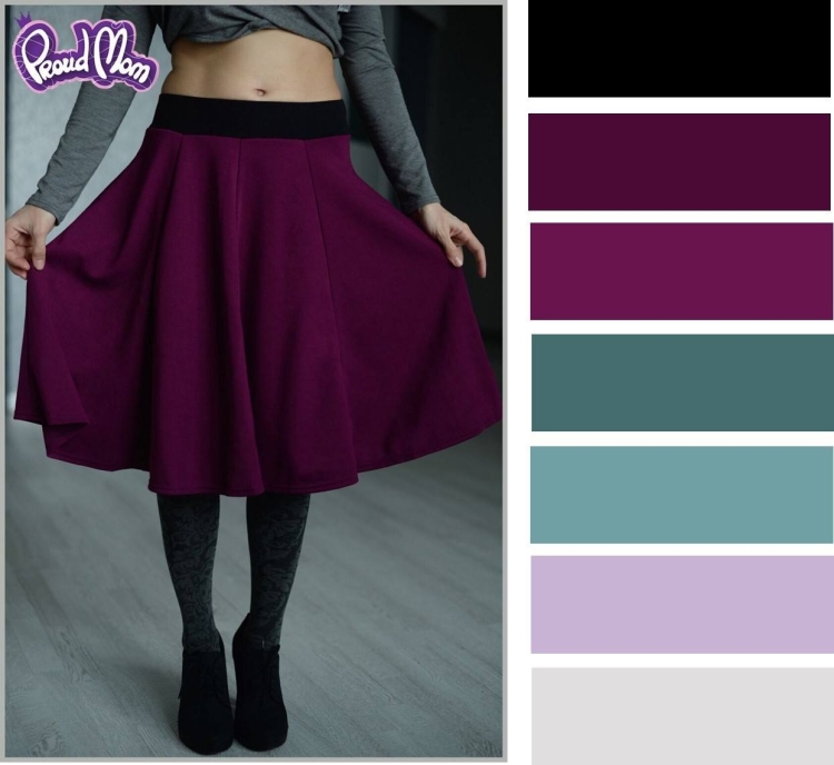 Сливовый цвет сочетание