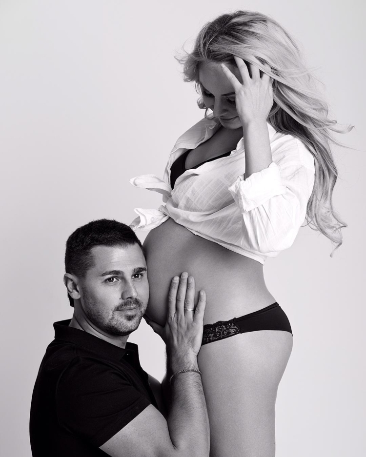 Фотосессия беременной Дарьи Пынзарь