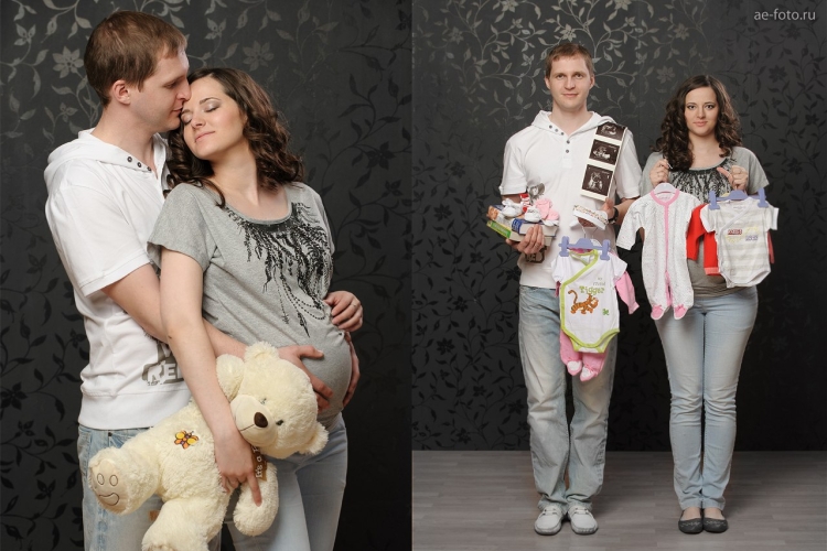 Фотосессия в ожидании ребенка