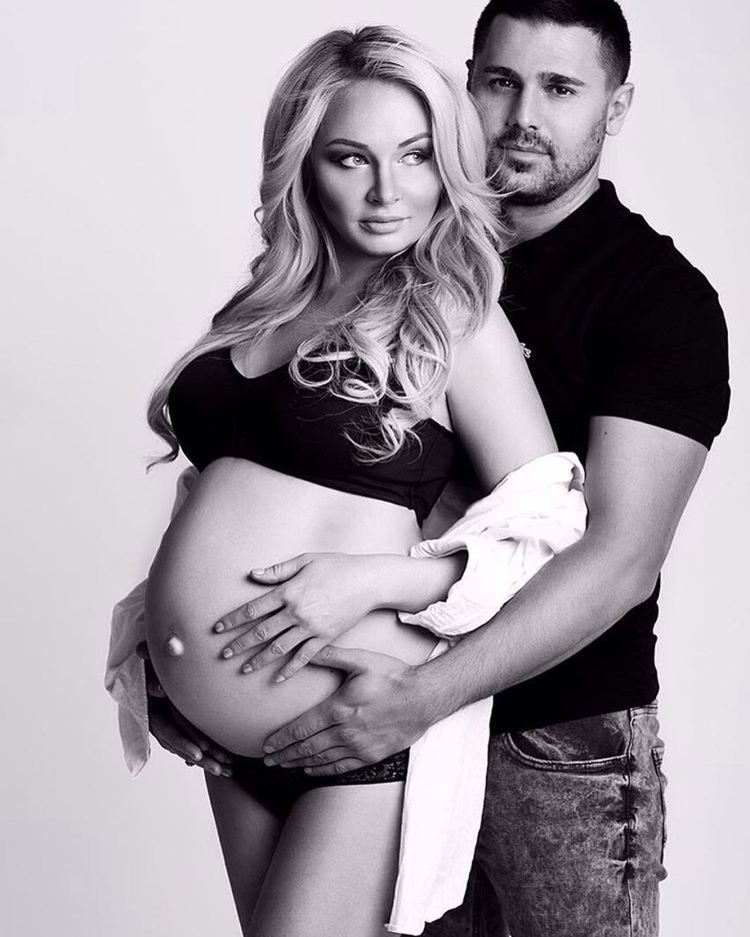 Беременная фотосессия Дарьи Пынзарь