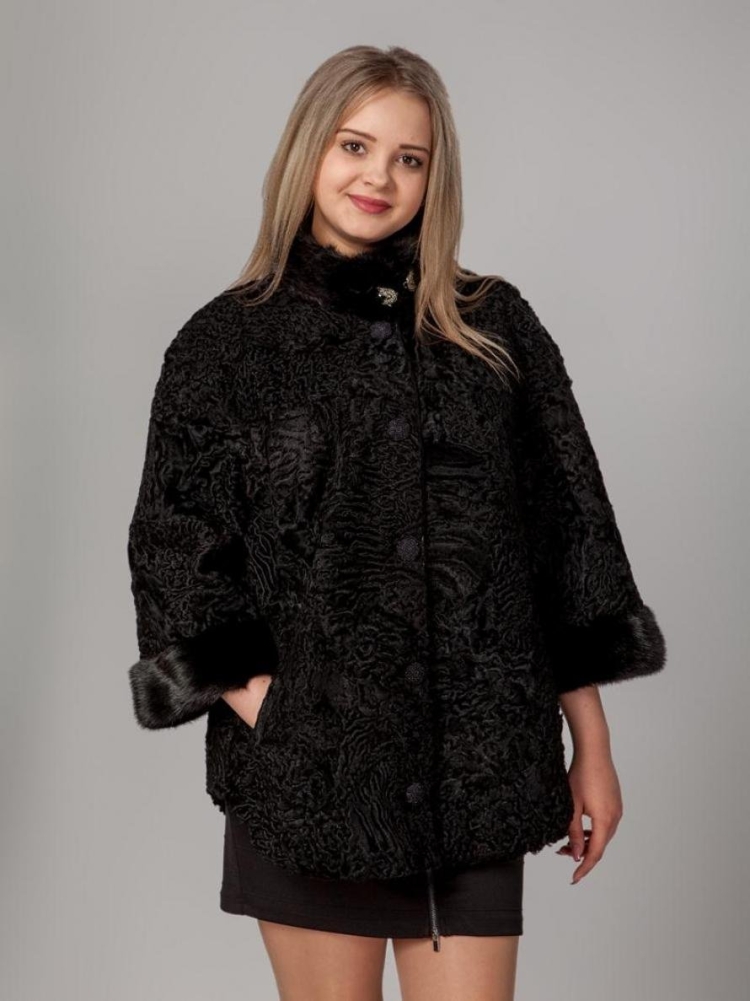 Полушубок из каракульчи 2019