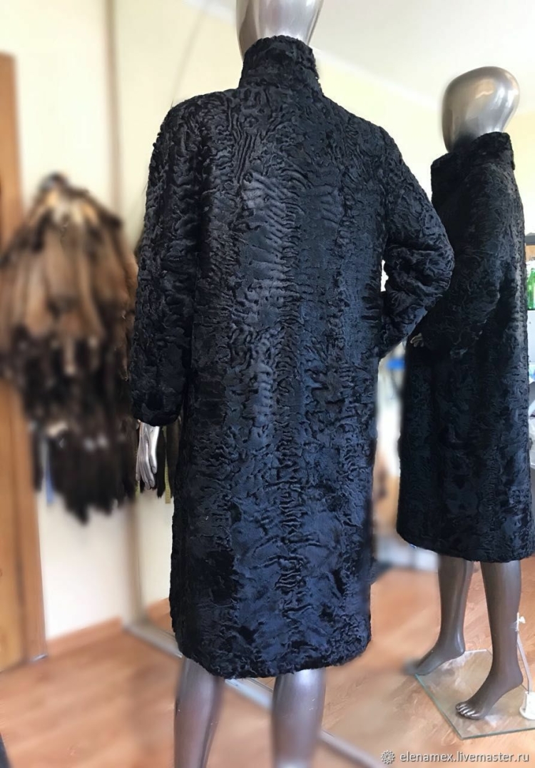 Шуба каракуль Снежная Королева