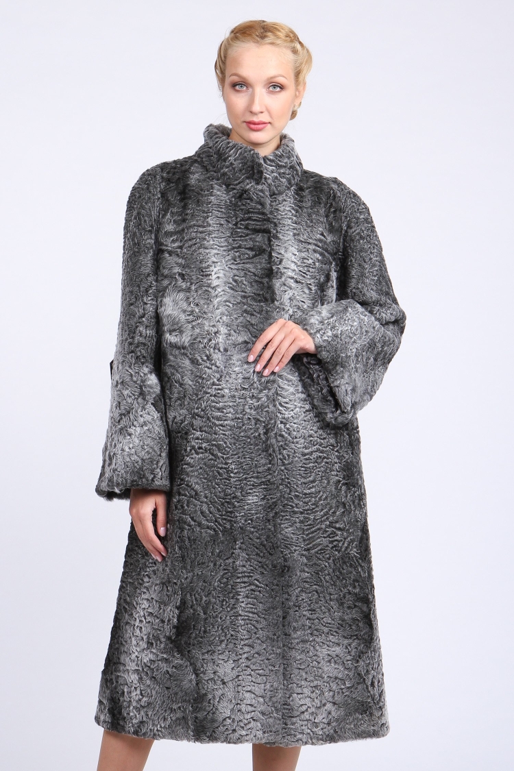 Шуба из каракульчи Снежная Королева