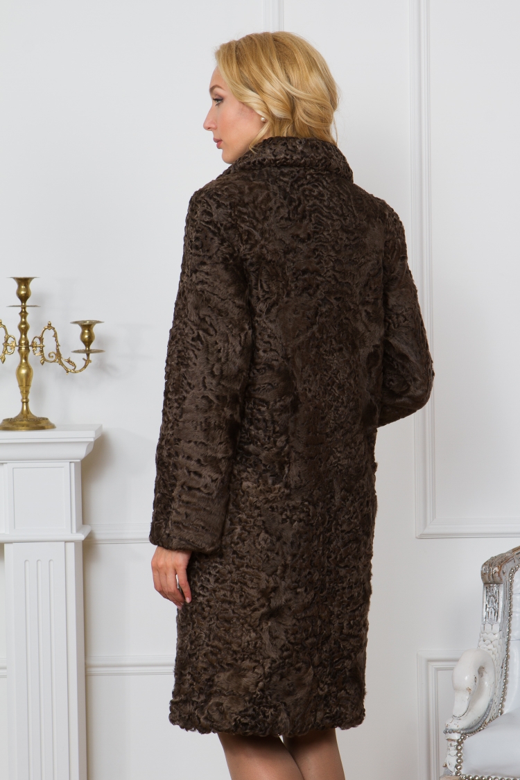 Каракулевая шуба Снежная Королева