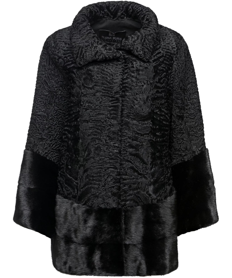 Каракулевая шуба Снежная Королева