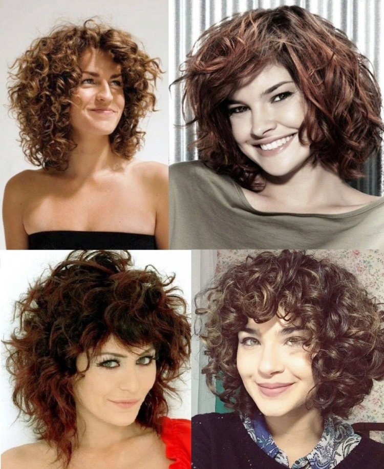 Прическа сессон на кудрявые волосы