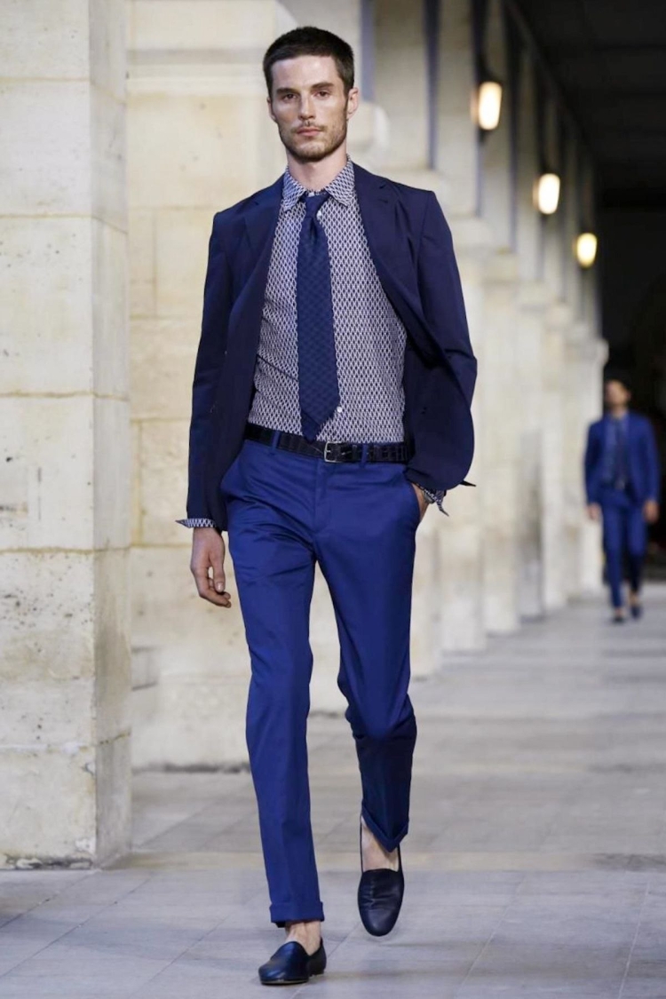 Туфли под синие брюки мужские