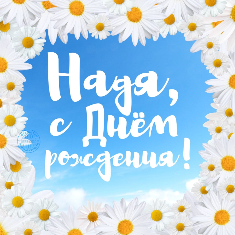 С днём рождения Настя