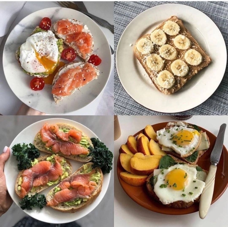 ПП бутерброды на завтрак