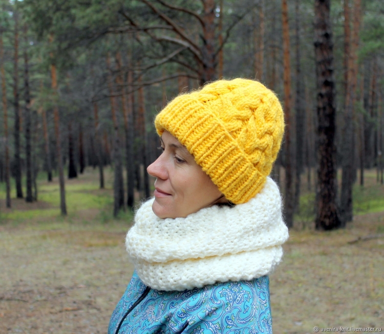 Шапка розовый снег Светлана Коломиец