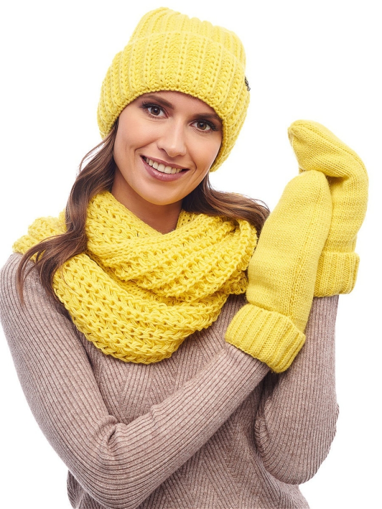 Комплект - "шапка,снуд,варежки" Александра