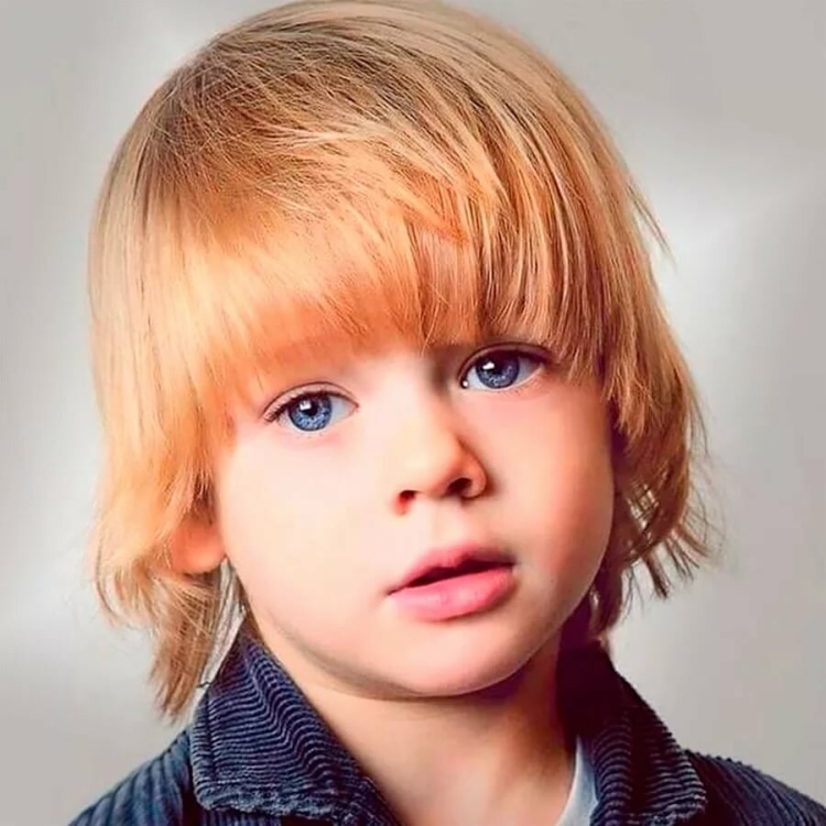 Прическа Гаврош для мальчика