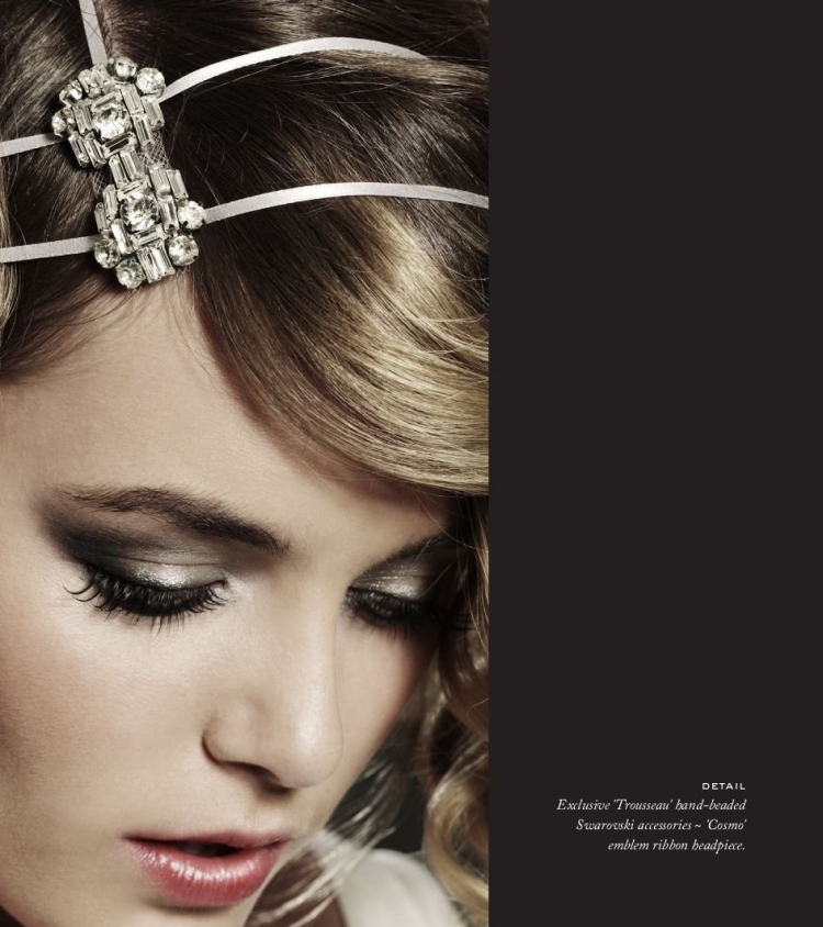 Прическа в стиле арт деко