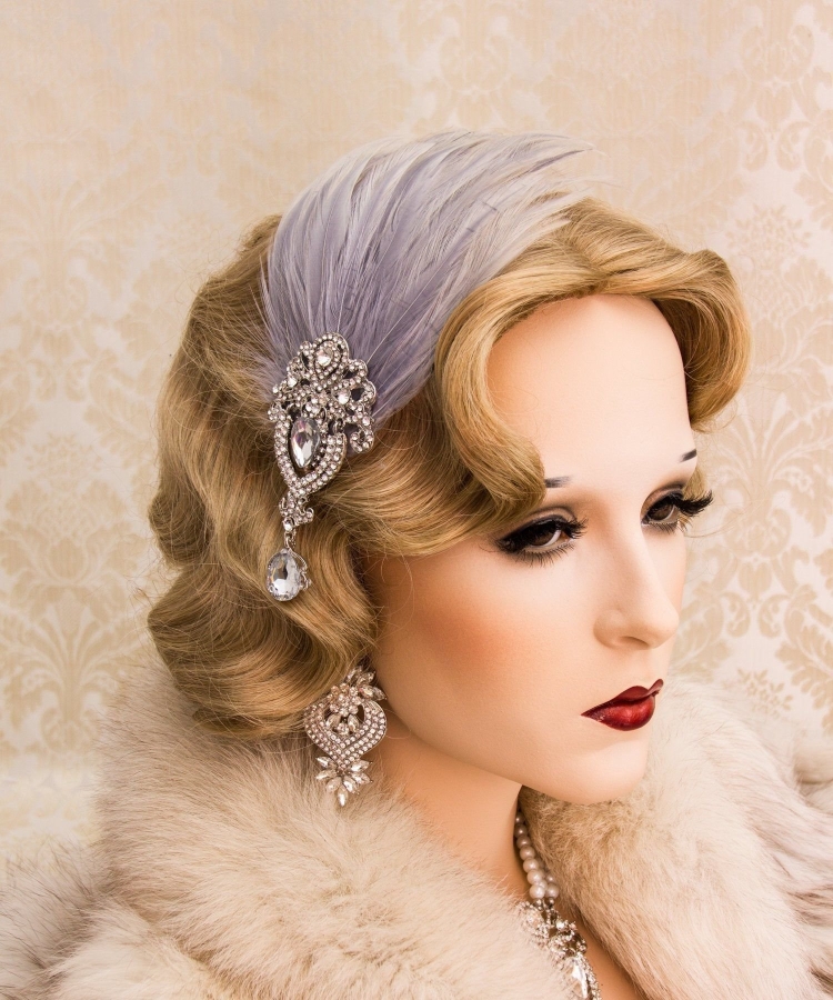 Прическа в стиле арт деко