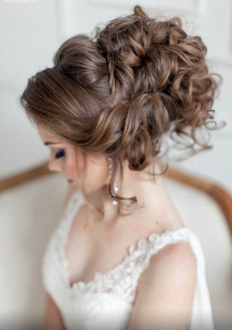 Свадебные прически собранные