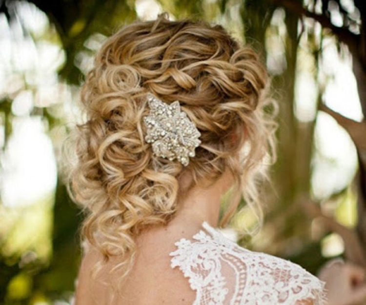 Красивые Свадебные прически на средние волосы