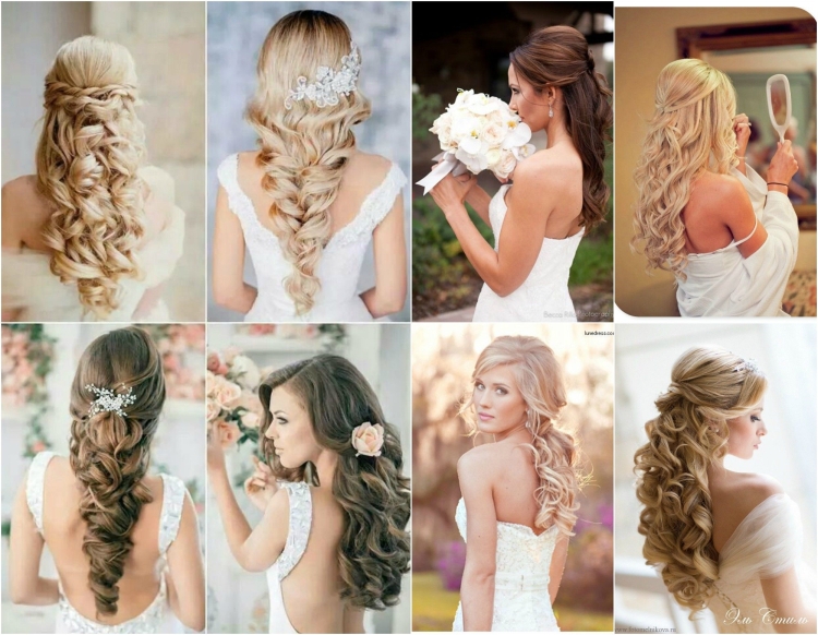 Прическа на свадьбу своими руками