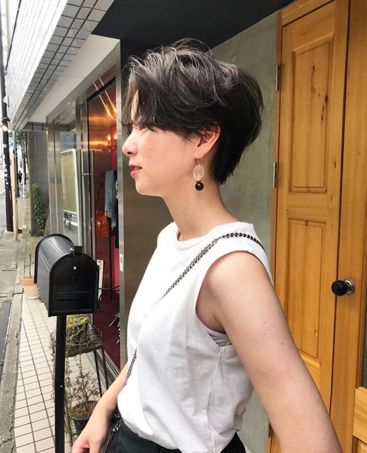 Боб Пикси корейская стрижка корейская