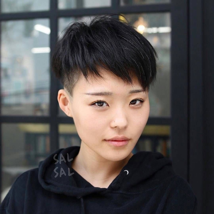 Пикси стрижка корейская