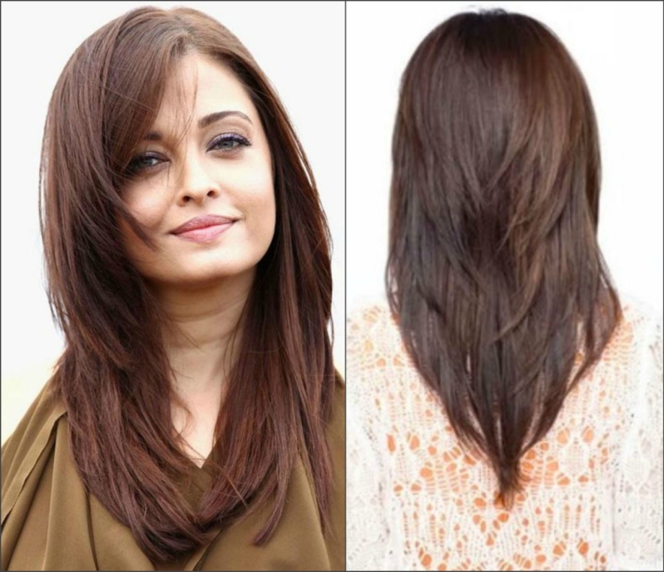 Стрижки на средние волосы 2022 Лисий хвост