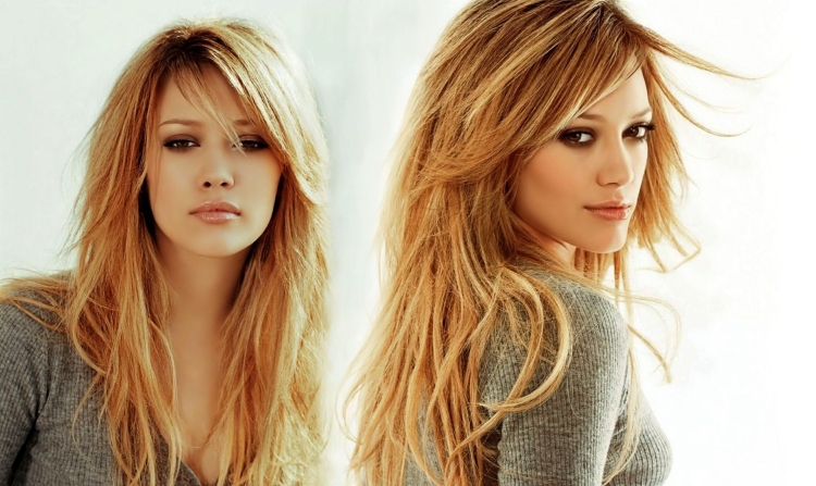 Стрижка рваный Каскад на длинные волосы