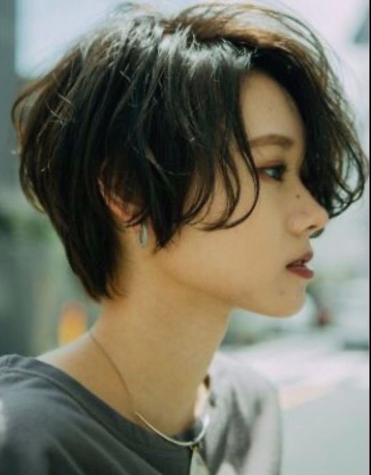 Корейская стрижка Томбой Ян