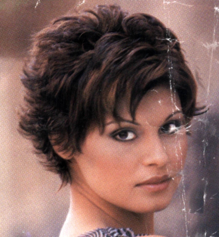 Стрижка итальянка на короткие волосы