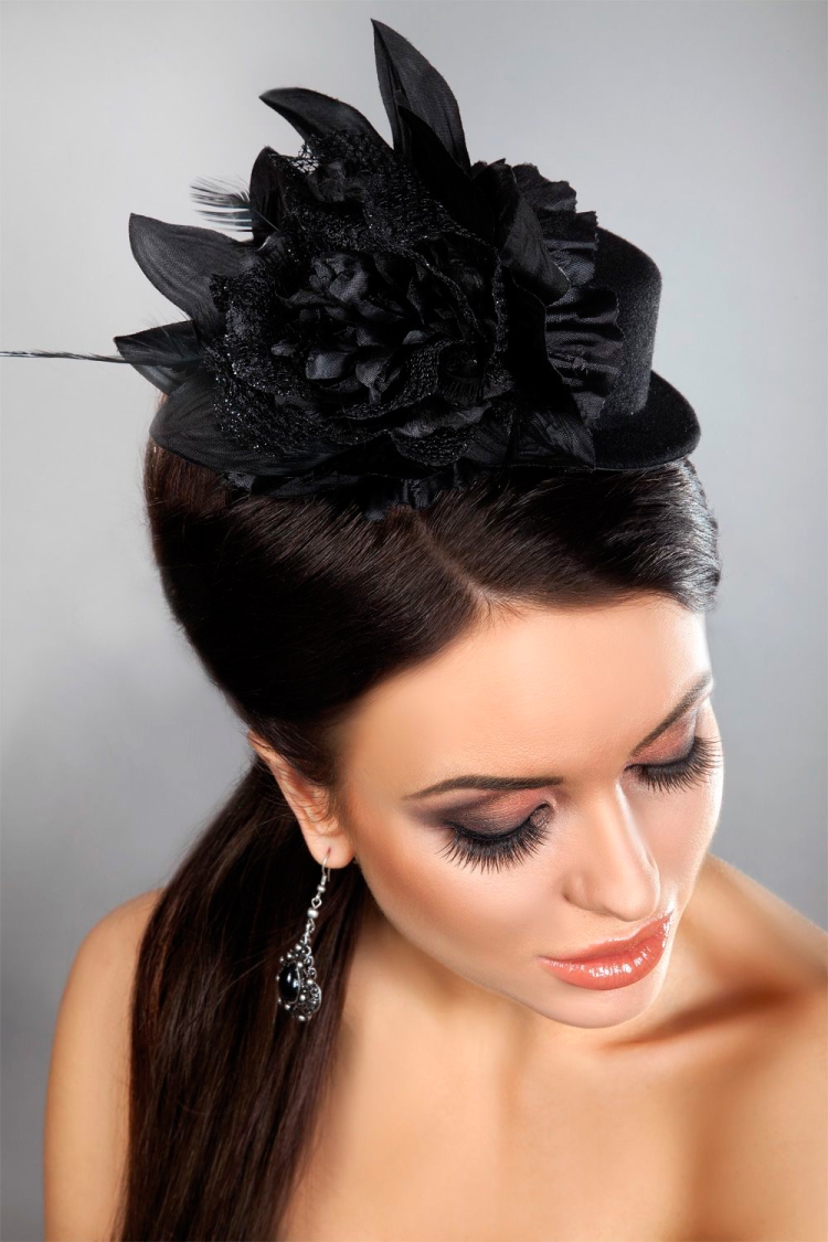 Мини шляпка