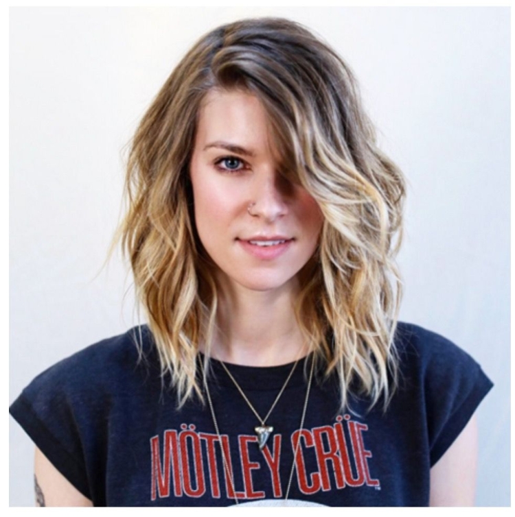 Стрижка шэг на прямые волосы