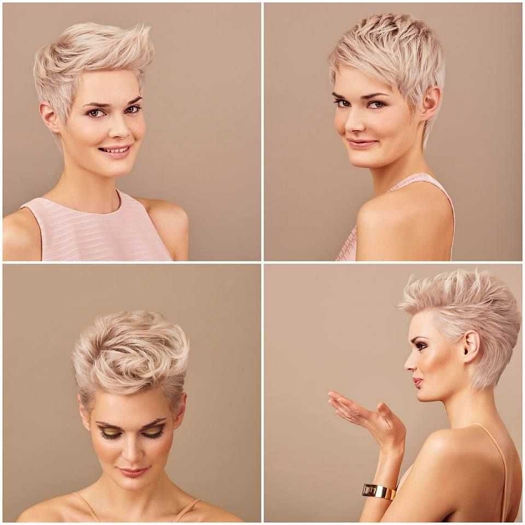 Укладка короткой стрижки Пикси