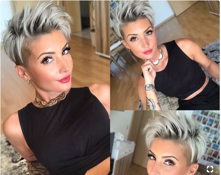 Стрижка Пикси Сабина пандус