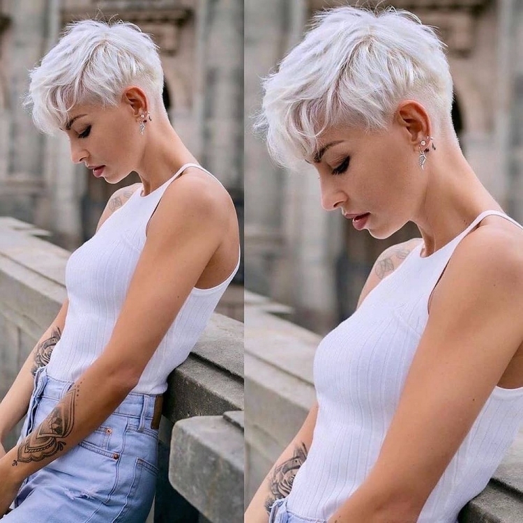 Модные стрижки 2022 женские Пикси