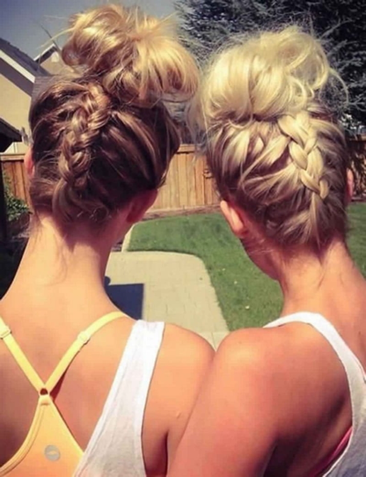 Прически для занятий спортом