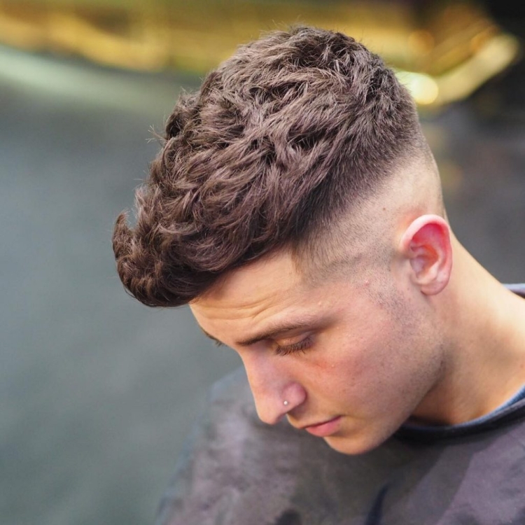 Прическа гриб мужская