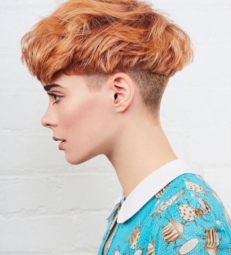 Wolf Cut hair на короткие волосы