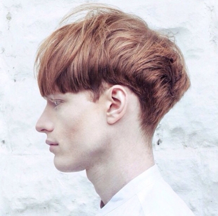 Bowl Cut стрижка мужская